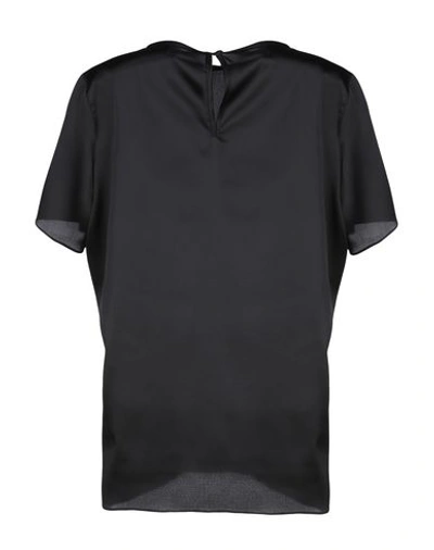 Frankie Morello Blouses In Black