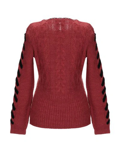 Shop Altuzarra Sweater In Brick Red