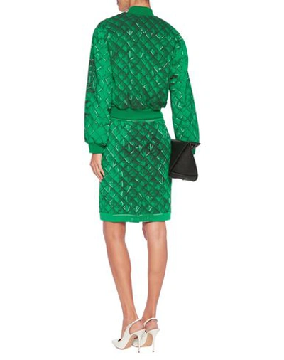 Shop Moschino Jackets In Green