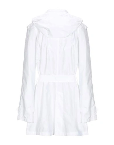 Shop Allegri Full-length Jacket In White