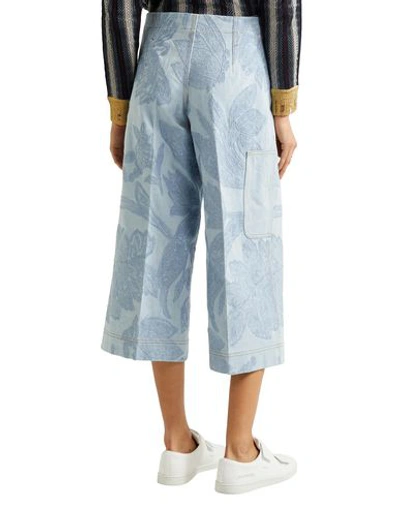 Shop Acne Studios Denim Pants In Blue