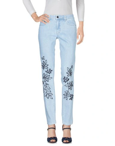 Shop Victoria Victoria Beckham Denim Pants In Blue