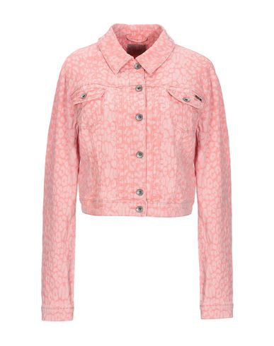 guess pink denim jacket