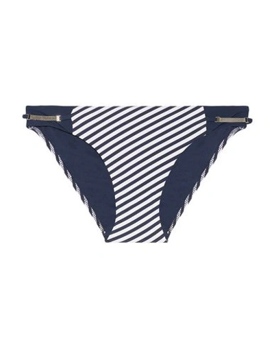 Shop Heidi Klum Swim Bikini Bottoms In Dark Blue