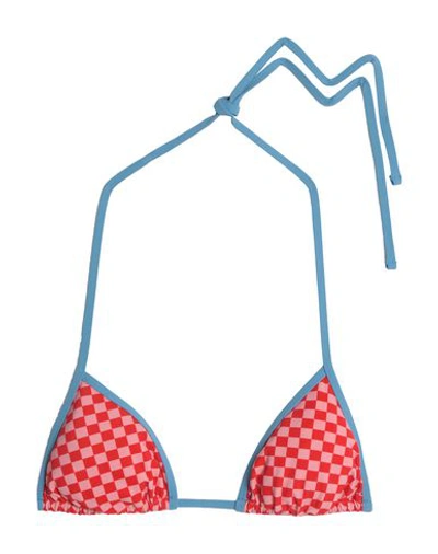 Shop Diane Von Furstenberg Bikini In Red