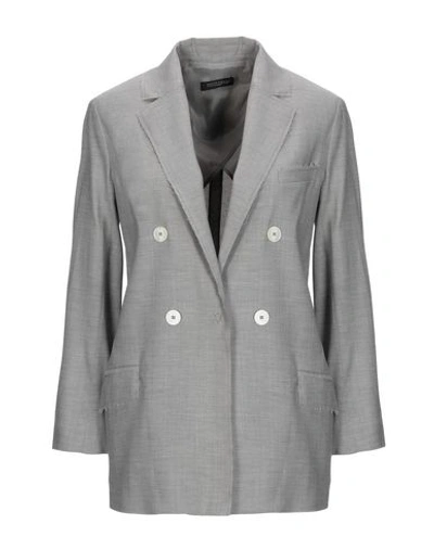 Shop Antonelli Sartorial Jacket In Grey
