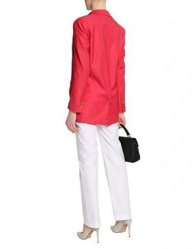 Shop Vionnet Blazer In Fuchsia