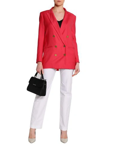 Shop Vionnet Blazer In Fuchsia