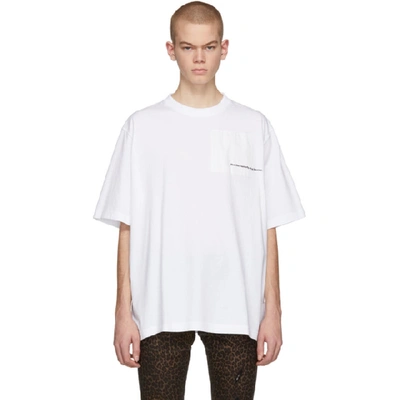 Shop Marcelo Burlon County Of Milan White Muhammad Ali Edition Ring T-shirt In 0188 Wht/mu