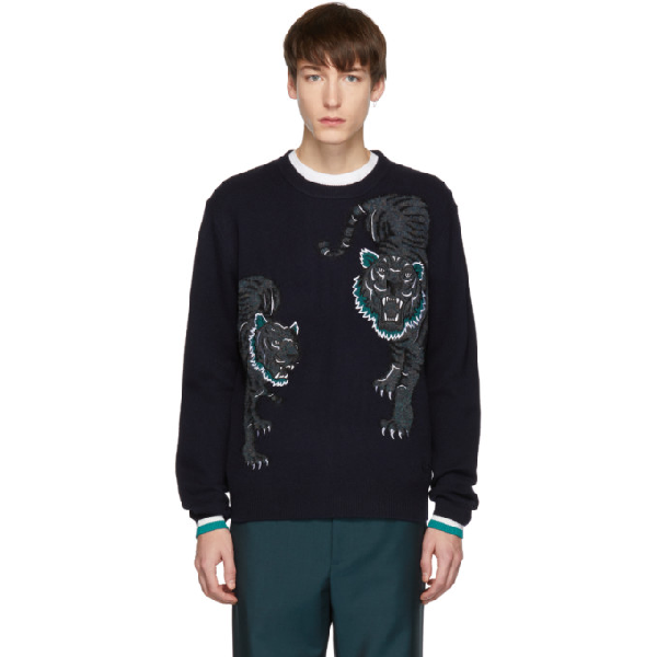 kenzo double tiger sweatshirt