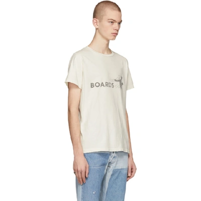 Shop Remi Relief Off-white Boards T-shirt In Off White