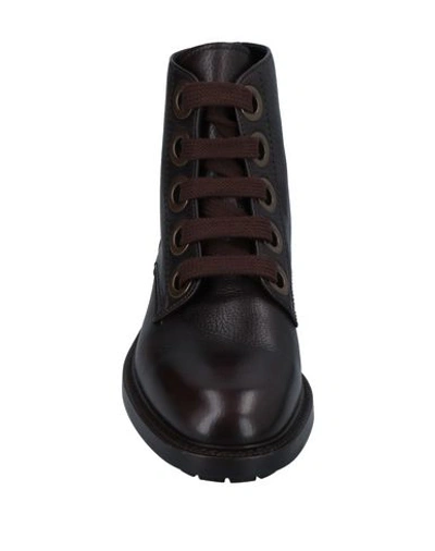 Shop Dolce & Gabbana Boots In Dark Brown