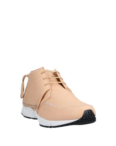 Shop Buscemi Sneakers In Apricot