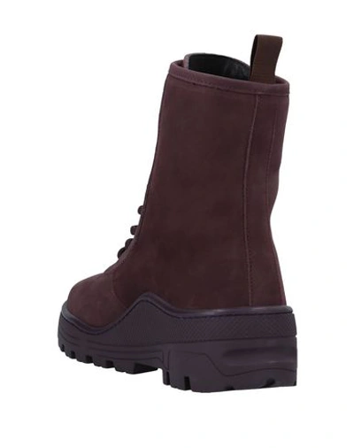 Shop Yeezy Boots In Deep Purple