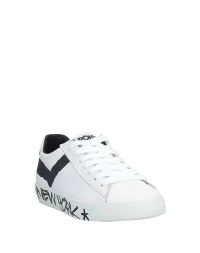 Shop Pony Sneakers In Ivory