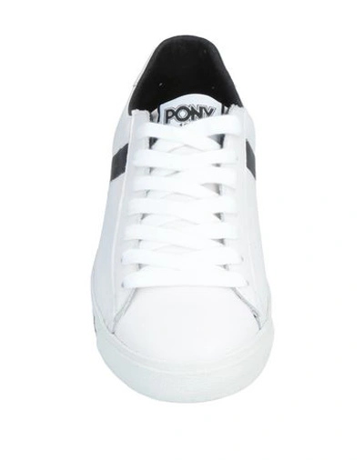 Shop Pony Sneakers In Ivory