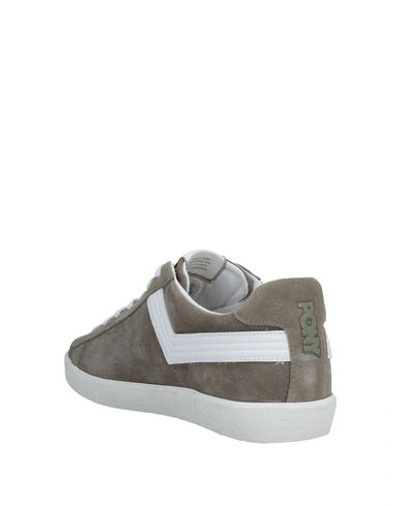 Shop Pony Sneakers In Khaki