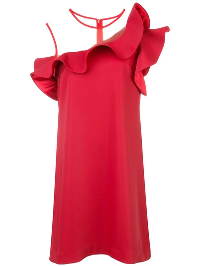 Shop Nha Khanh Viera Mini Dress - Red