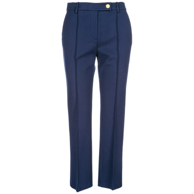 Shop Tory Burch Women's Trousers Pants Sara In Blue