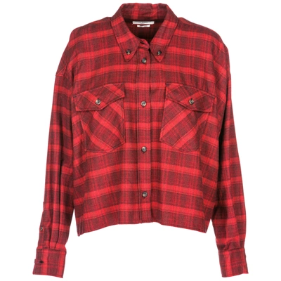 Shop Isabel Marant Étoile Women's Shirt Long Sleeve In Red