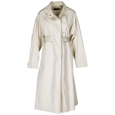 Shop Isabel Marant Women's Raincoat Jaci In Beige