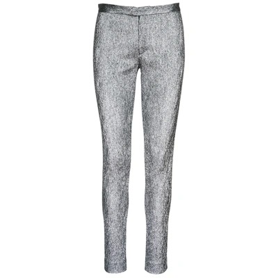 Shop Isabel Marant Women's Trousers Pants Lenton In Silver
