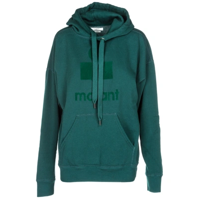 Shop Isabel Marant Étoile Women's Sweatshirt Hood Hoodie In Green