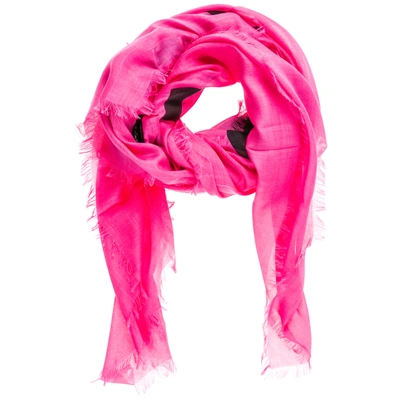 Shop Gucci Women's Shawl Shoulder Wrap In Pink