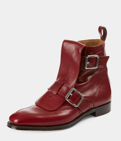 Shop Vivienne Westwood Seditionary Punk Boots Red