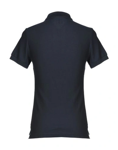 Shop Nike Polo Shirts In Dark Blue