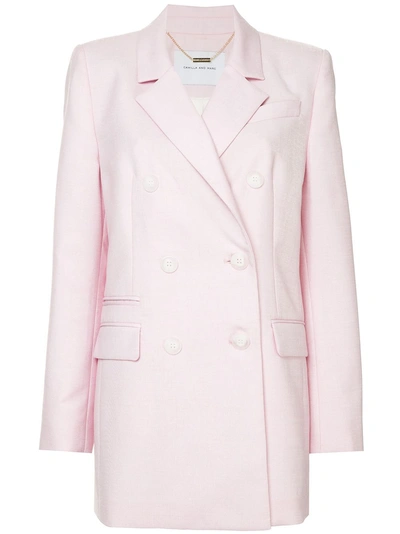 Shop Camilla And Marc Philomena Double-breasted Blazer - Pink