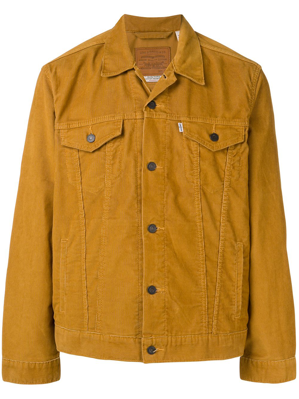 Trucker Jacket - Yellow | ModeSens