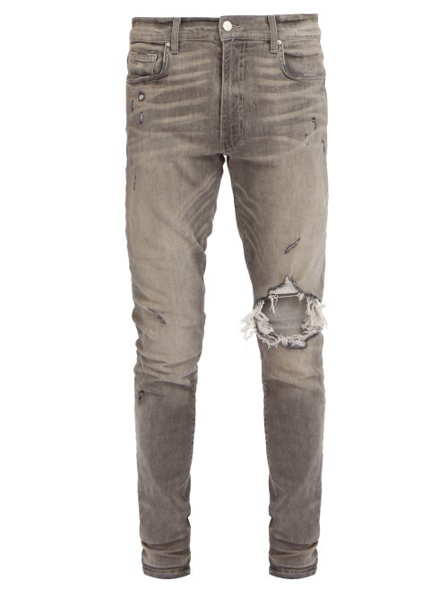 amiri grey jeans