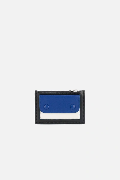 Shop Ami Alexandre Mattiussi Zipped Cardholder In Black