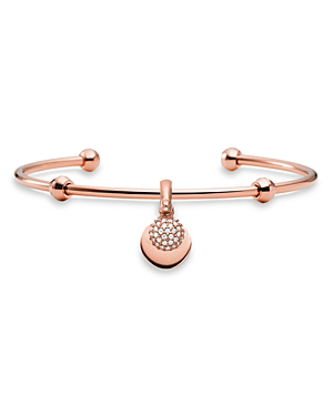 michael kors rose gold charm bracelet