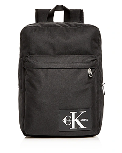 Shop Calvin Klein Slim Square Backpack In Black