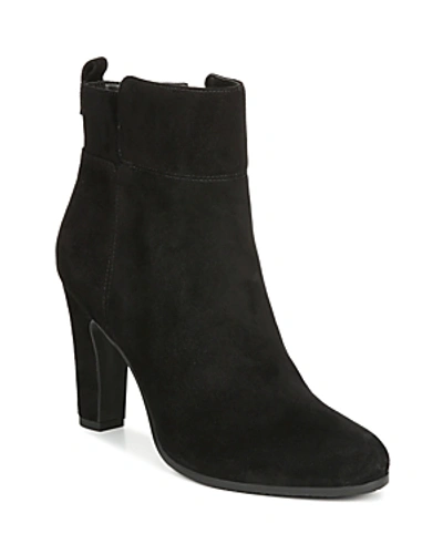 Shop Sam Edelman Women's Sianna High-heel Suede Booties In Black