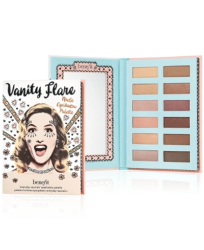 Shop Benefit Cosmetics Benefit Vanity Flare Nude Eyeshadow Palette