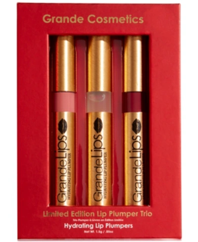 Shop Grande Cosmetics Limited Edition Grandelips Lip Plumper Trio Set, A $45 Value!