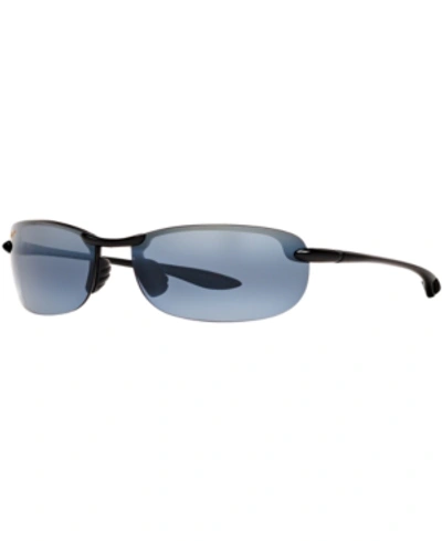 Shop Maui Jim Makaha Polarized Sunglasses, 405 In Black/grey