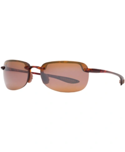Shop Maui Jim Sandybeach Polarized Sunglasses, 408 In Brown/brown