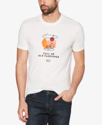 Shop Original Penguin Men's Call Me Old Fashioned Graphic T-shirt In Bright White