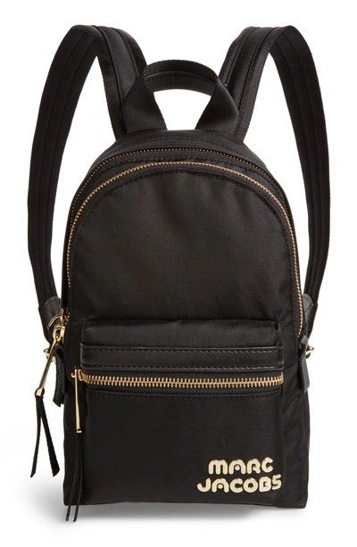 Shop Marc Jacobs Mini Trek Nylon Backpack - Black