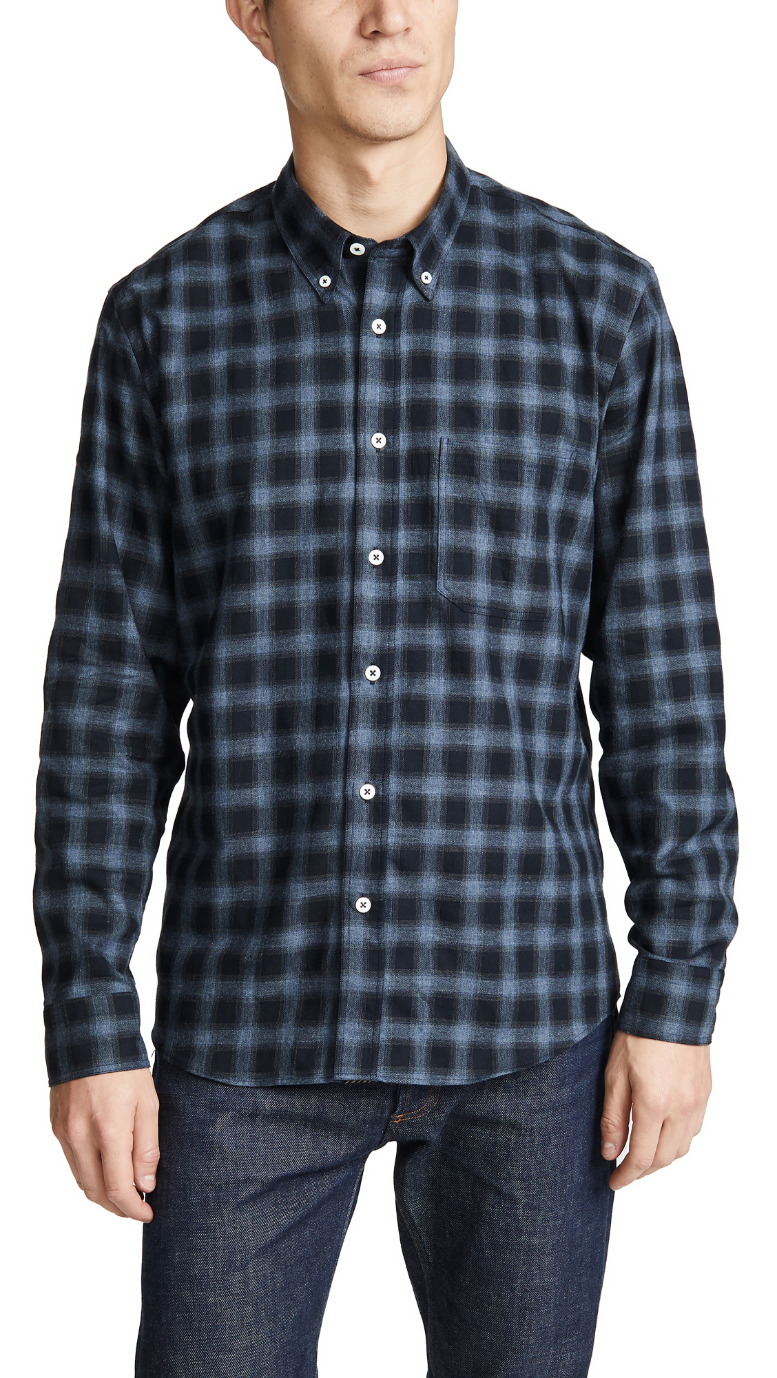 billy reid short sleeve shirt