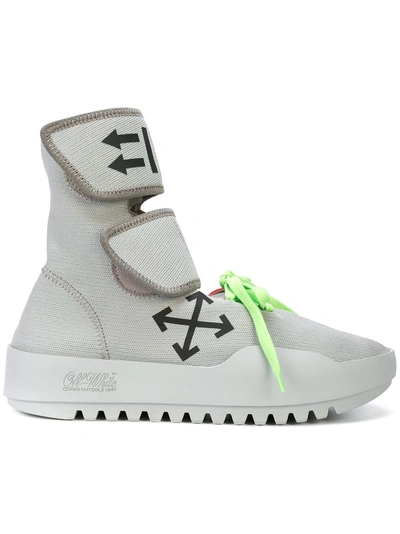 Shop Off-white Cst - 001 Sneakers - Grey