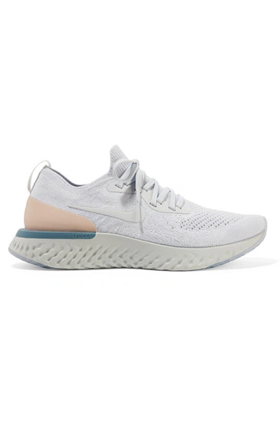 Shop Nike Epic React Flyknit Sneakers In White