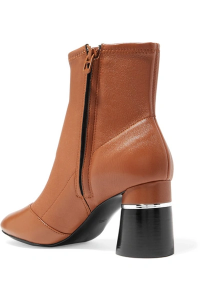 Shop 3.1 Phillip Lim / フィリップ リム Drum Leather Ankle Boots In Light Brown