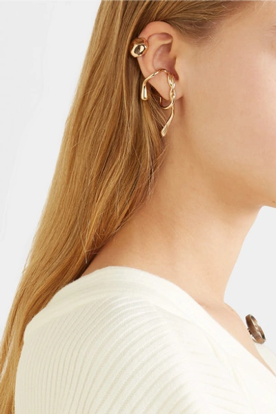 Shop Anne Manns Eila Gold-plated Earring