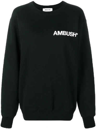 Shop Ambush Ambls117blak141285 Nero - Black