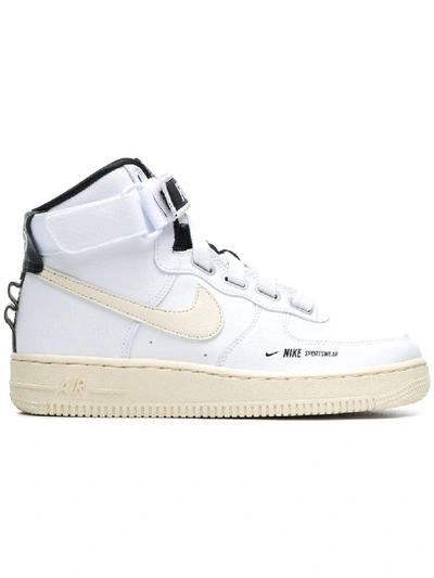 Shop Nike Air Force 1 High Utility Sneakers - White